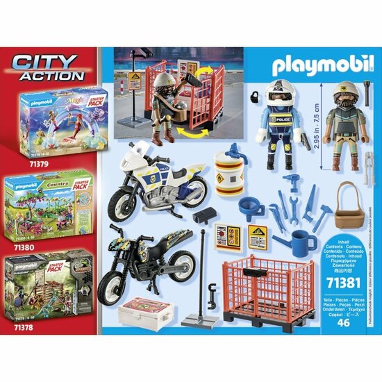 Playmobil 71381 City Action Starter Pack Politie