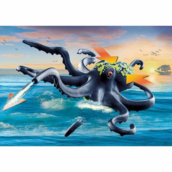 Playmobil 71419 Pirates Gevecht Reuzenoctopus