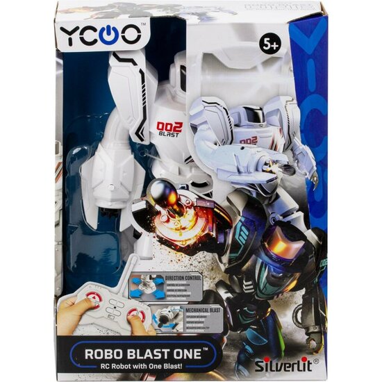 Silverlit RC Robo Blast Mini Wit