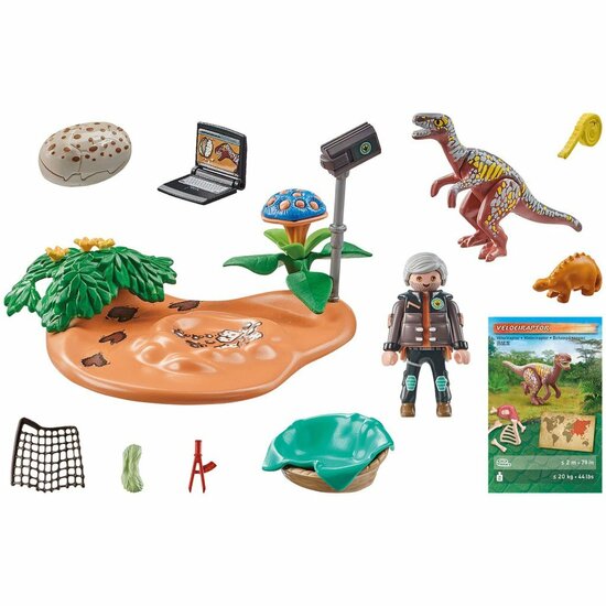 Playmobil 71526 Dinos Stegosaurusnest met Eierdief