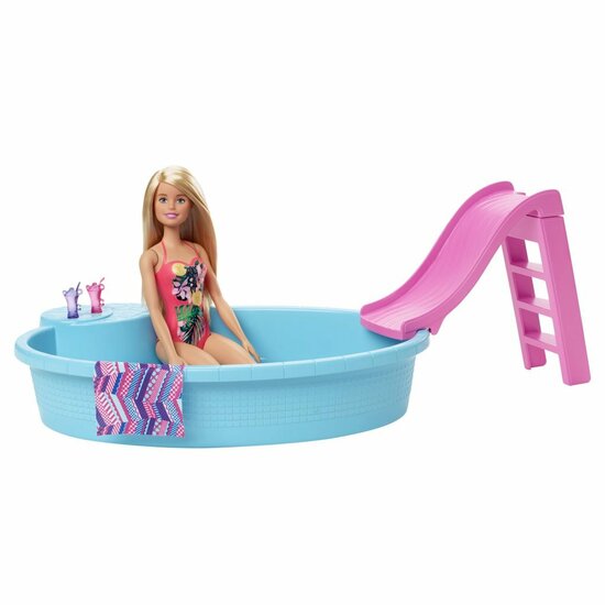 Barbie Zwembad Speelset