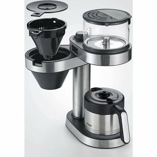 Severin KA5763 Koffiezetapparaat RVS/Zwart