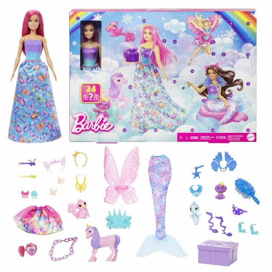 Barbie Dreamtopia Adventskalender + Pop