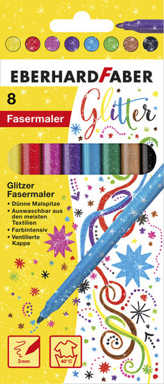 Eberhard Faber EF-551008 Viltstiften Glitter