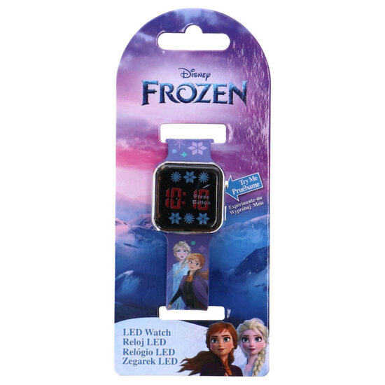 Disney Frozen LED Horloge Paars