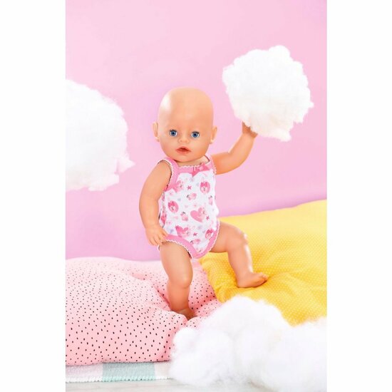 Baby Born Rompertje 43 cm Roze/Wit