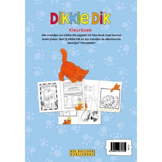 Dikke Dik Kleurboek