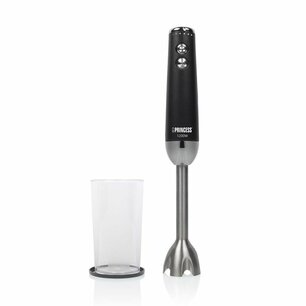 Princess 221229 Staafmixer Zwart/RVS